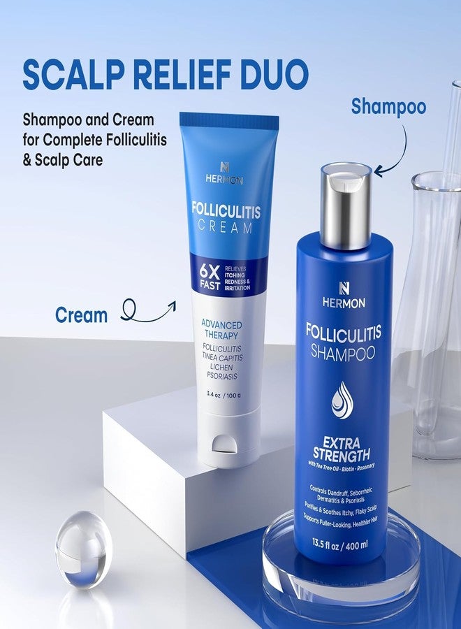 Hermon Folliculitis Treatment (Folliculitis Cream & Shampoo) - Image 5